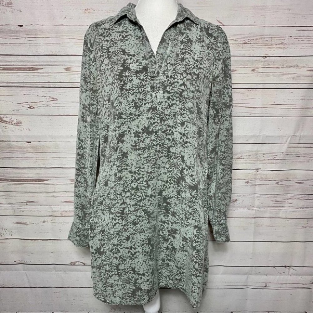 Cloth & Stone Anthropologie Tunic Dress Gray Small